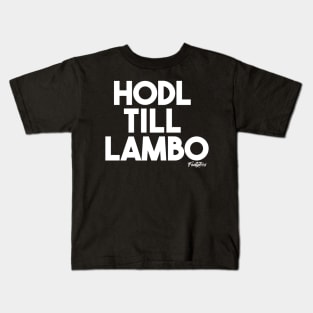 HODL White Kids T-Shirt